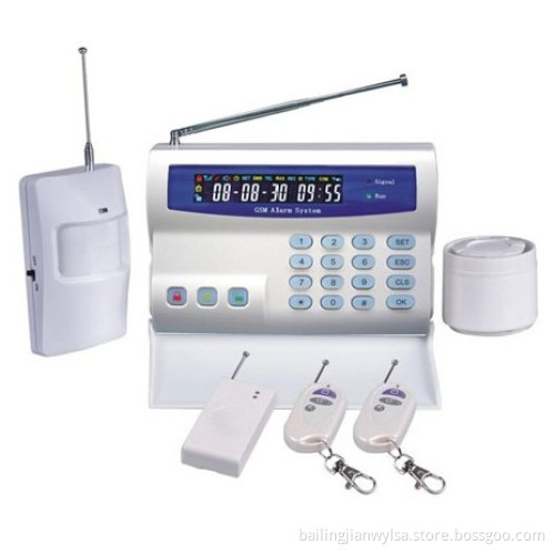GSM/CDMA/3G Intelligent Security Alarm System with Built-in Rechargeable Battery, MMS SMS Dailing
